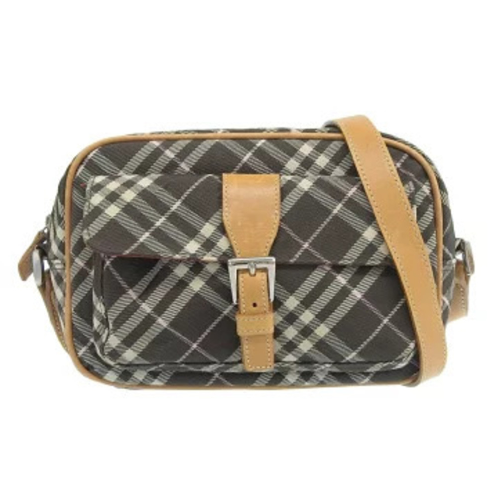 Burberry London Blue Label Check Shoulder Bag Crossbody